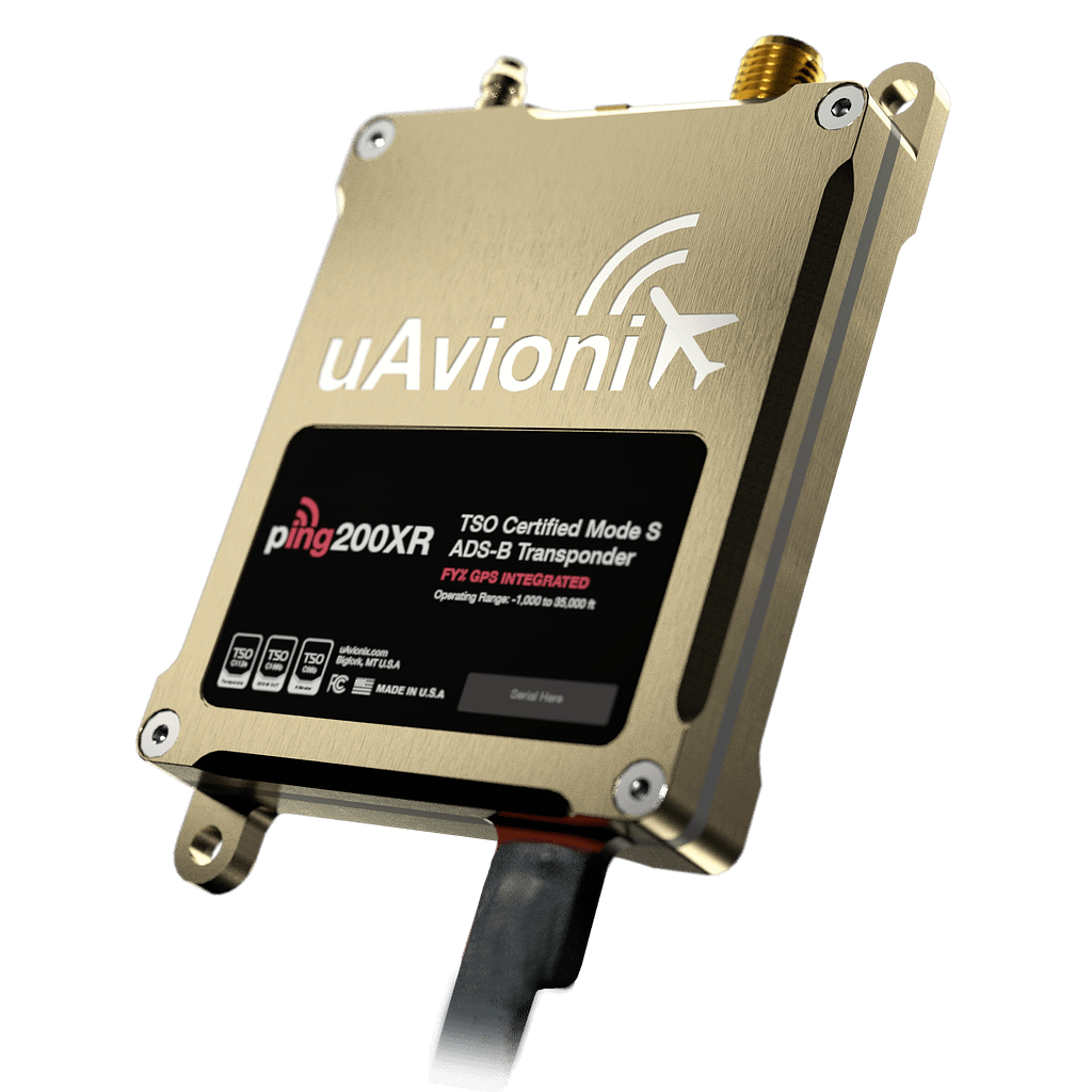 uAvionix Achieves FAA TSO Certification for ping200XR Combined ...